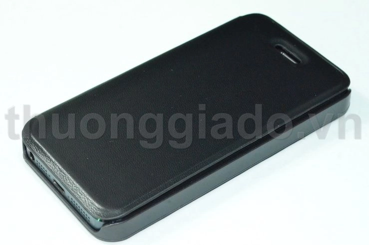 Bao Da iPhone 5 nắp gập mở ngang ( Nhiều màu sắc và có thể định vị máy)