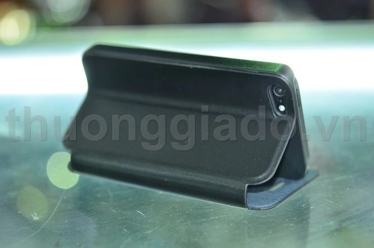 Bao Da iPhone 5 nắp gập mở ngang ( Nhiều màu sắc và có thể định vị máy)
