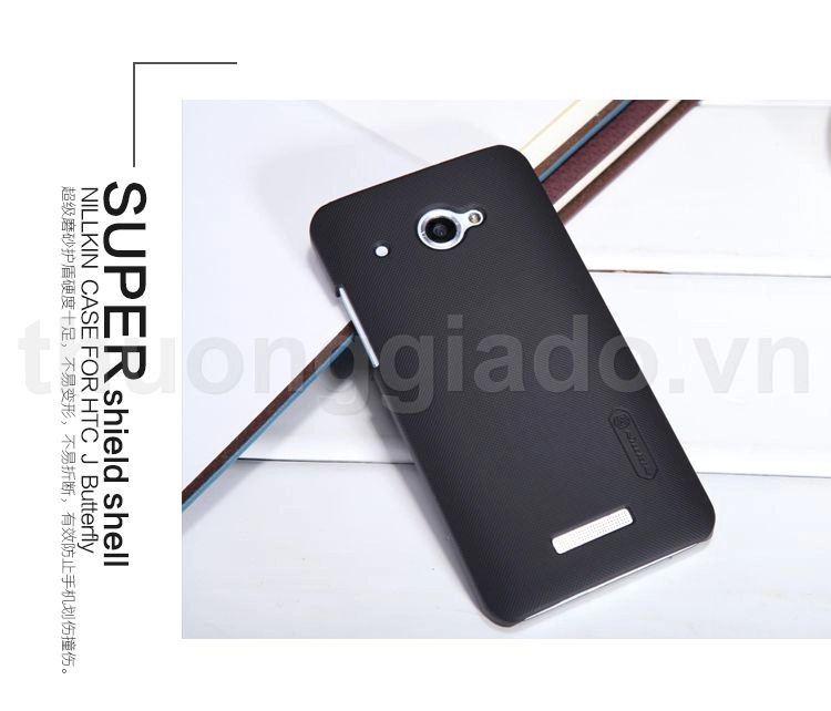 Vỏ ốp lưng sần NillKin cho HTC Butterfly X920d ( J butterfly, Super Frosted Shield ) Vỏ ốp lưng sần NillKin cho HTC Butterfly X920d ( J butterfly, Super Frosted Shield )