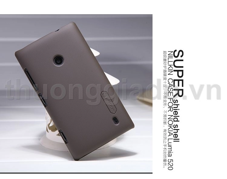 Vỏ ốp lưng sần NillKin cho Nokia Lumia 520, lumia 525 (  Super Frosted Shield ) Vỏ ốp lưng sần NillKin cho Nokia Lumia 520, lumia 525 (  Super Frosted Shield )