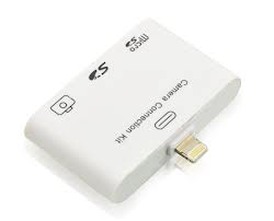 New Lightning Camera Connection Kit for iPad 4, iPad mini