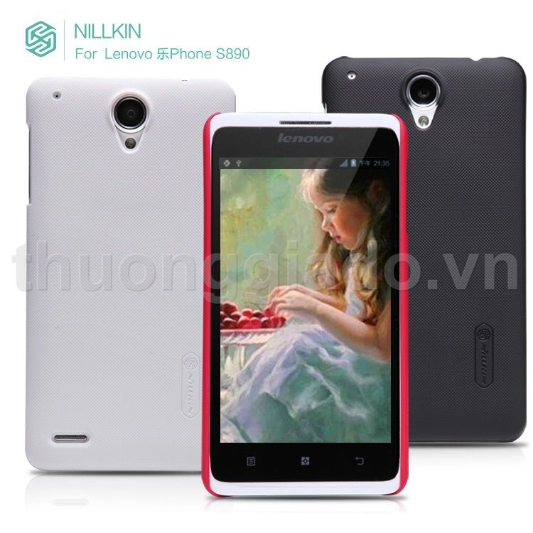 Vỏ ốp lưng sần NillKIn cho Lenovo S890 (Super Frosted Shiel)