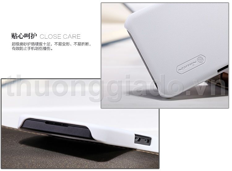 Vỏ ốp lưng sần NillKin cho BlackBerry Z10  (Super Frosted Shield)