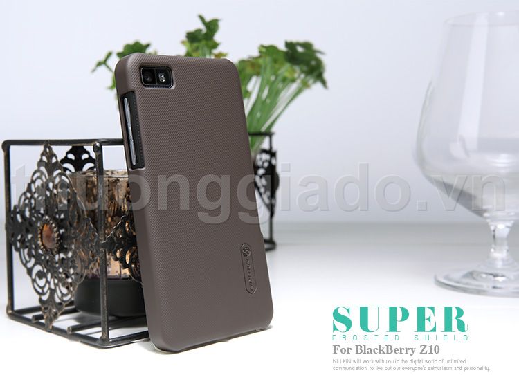 Vỏ ốp lưng sần NillKin cho BlackBerry Z10  (Super Frosted Shield)
