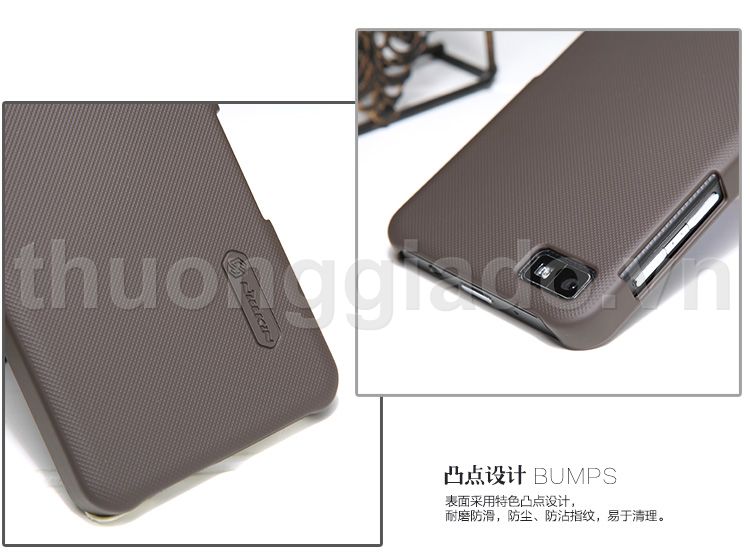 Vỏ ốp lưng sần NillKin cho BlackBerry Z10  (Super Frosted Shield)