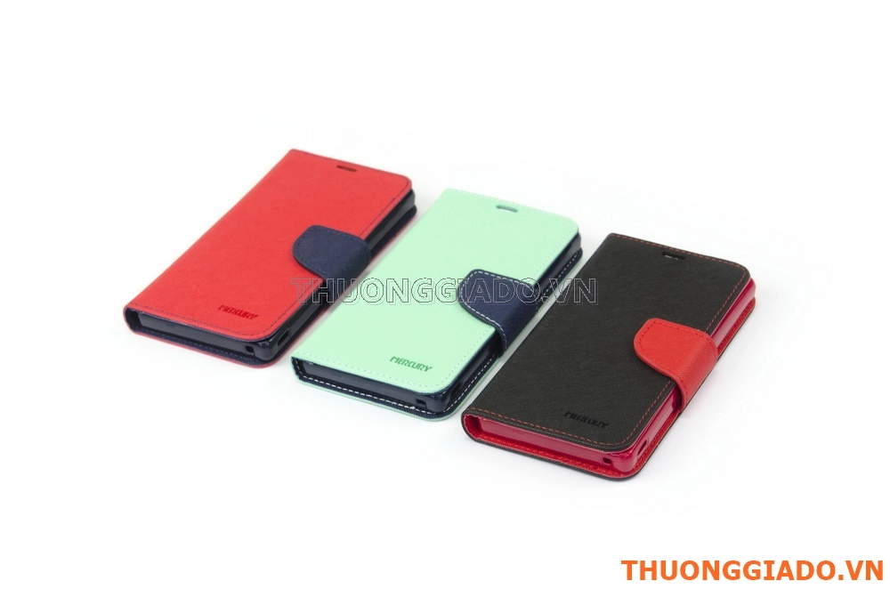 Bao Da Cầm Tay Sony Xperia Z, Sony L36H (Hiệu MERCURY, NEW FANCY DIARY CASE)