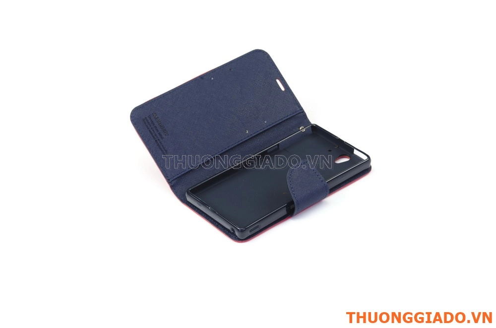 Bao Da Cầm Tay Sony Xperia Z, Sony L36H (Hiệu MERCURY, NEW FANCY DIARY CASE)