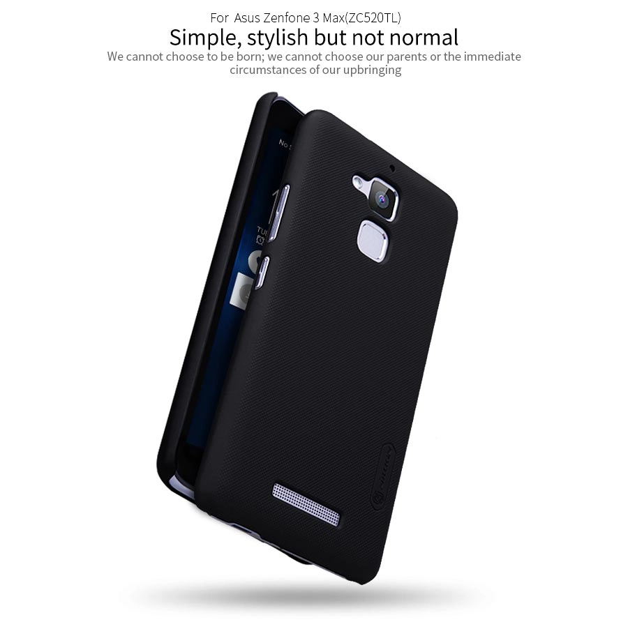Ốp lưng sần Nillkin cho Asus Zenfone 3 Max ZC520TL Super Frosted Shield Ốp lưng sần Nillkin cho Asus Zenfone 3 Max ZC520TL Super Frosted Shield