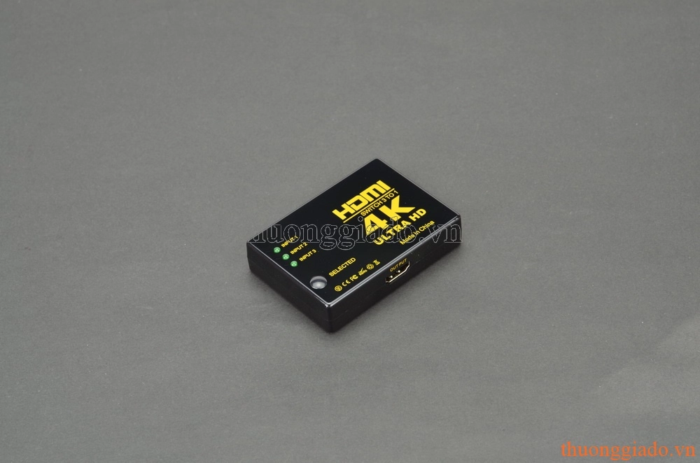 HDMI Switchers (3 cổng HDMI vào-1 cổng ra), hỗ trợ 4K HDMI Switchers (3 cổng HDMI vào-1 cổng ra), hỗ trợ 4K