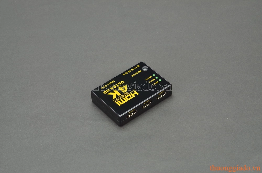 HDMI Switchers (3 cổng HDMI vào-1 cổng ra), hỗ trợ 4K HDMI Switchers (3 cổng HDMI vào-1 cổng ra), hỗ trợ 4K
