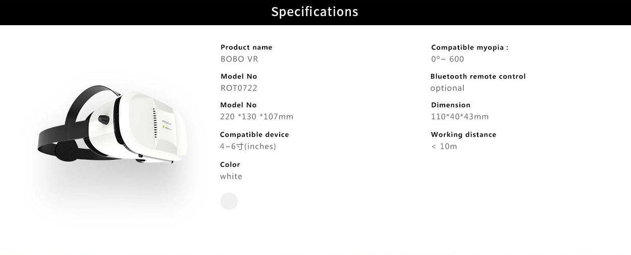 Kính thực tế ảo ROCK BOBO VR