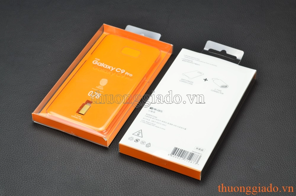 Ốp lưng Samsung Galaxy C9/ Galaxy C9 Pro nhựa cứng trong suốt