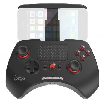 Tay chơi Game Bluetooth IPEGA PG-9028 (có hỗ trợ kẹp máy và Touch Pad)