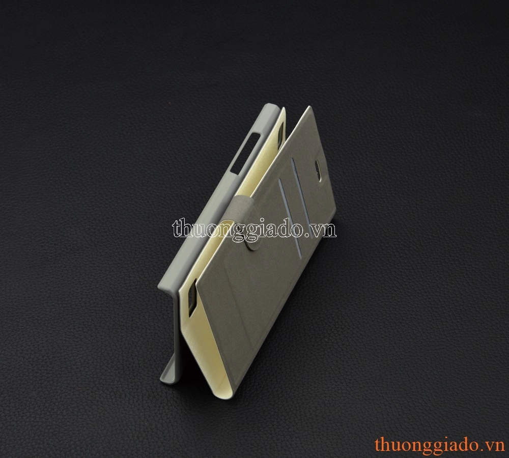 Bao da cầm tay nắp gập mở cho BlackBerry Leap Z20 (flip leather case)