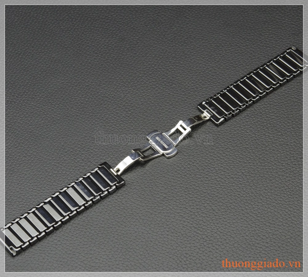 Dây đồng hồ Samsung Gear S3 classic, Gear S3 frontier (gốm sứ ceramic, màu đen) Dây đồng hồ Samsung Gear S3 classic, Gear S3 frontier (gốm sứ ceramic, màu đen)