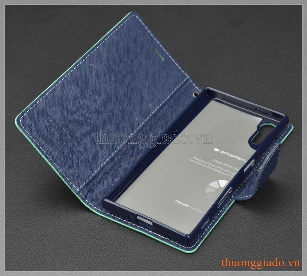 Bao da cầm tay nắp gập Sony Xperia XZ (5.2")/ Xperia XZs (FANCY DIARY CASE, GOOSPERY)