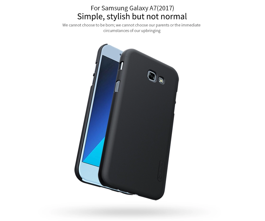 Ốp lưng sần NillKin cho Samsung Galaxy. A7 (2017), Samsung A720 Super Frosted Shield Ốp lưng sần NillKin cho Samsung Galaxy. A7 (2017), Samsung A720 Super Frosted Shield