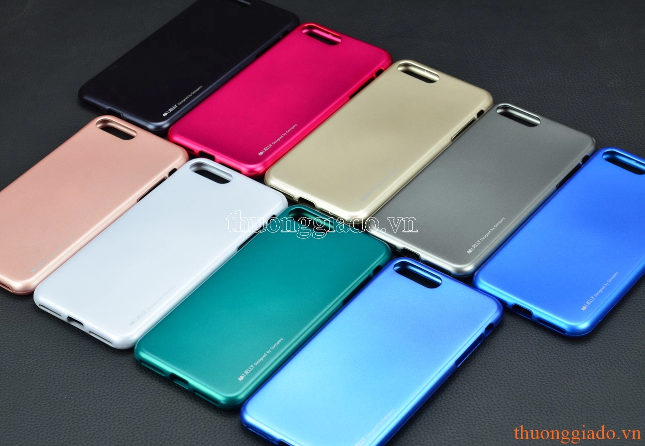Ốp lưng iPhone 7 Plus (5.5"), ốp lưng thời trang i JELLY Metal hiệu MERCURY