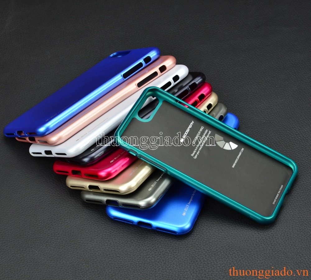 Ốp lưng iPhone 7 Plus (5.5"), ốp lưng thời trang i JELLY Metal hiệu MERCURY