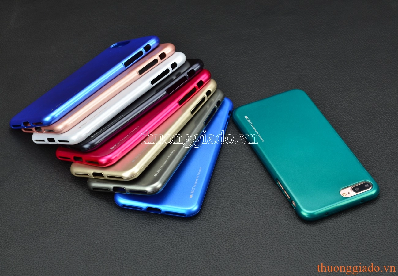 Ốp lưng iPhone 7 Plus (5.5"), ốp lưng thời trang i JELLY Metal hiệu MERCURY
