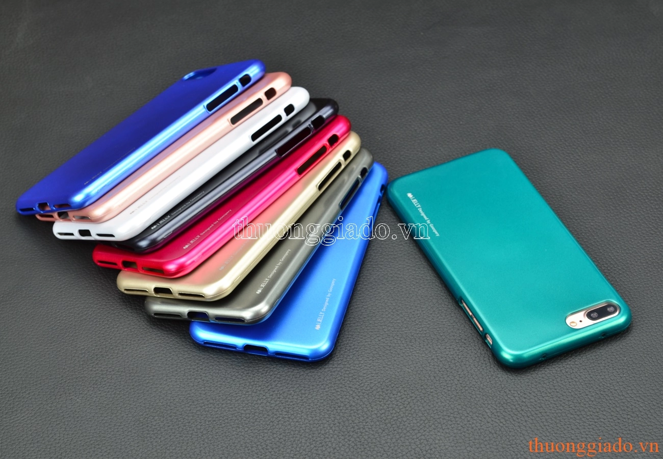 Ốp lưng iPhone 7 Plus (5.5"), ốp lưng thời trang i JELLY Metal hiệu MERCURY