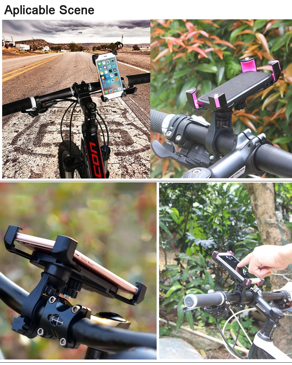 Kẹp giữ điện thoại trên ghi đông xe đạp & xe máy (Model:CH-01)