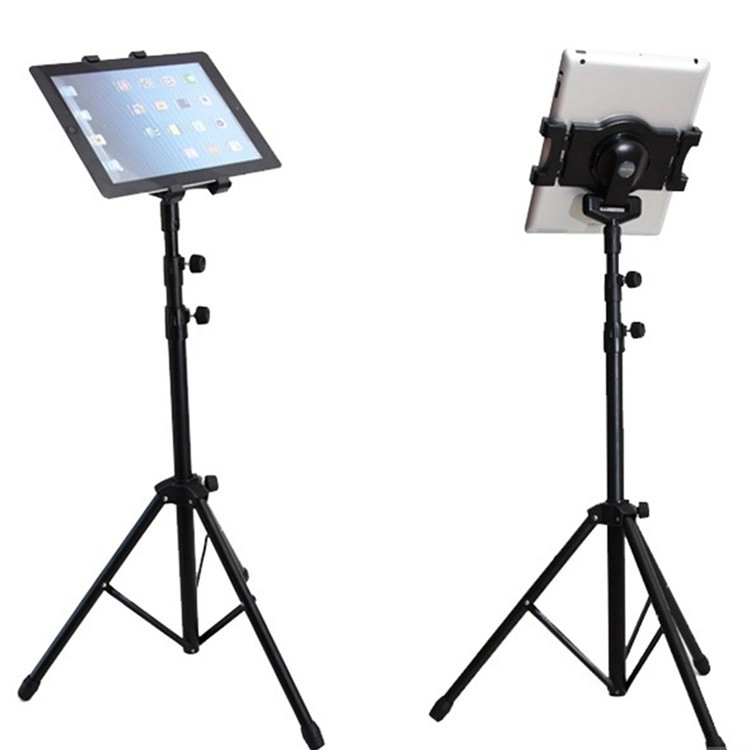 Chân chống giữ máy tính bảng_tripod stand, cao tối đa 1.35m, (mẫu 2)