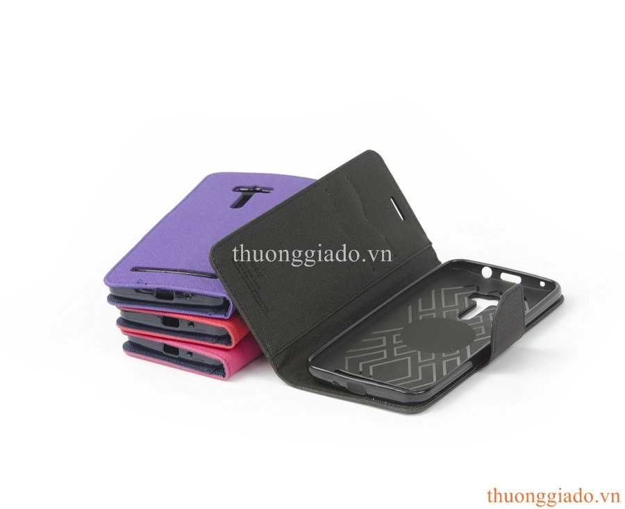 Bao Da Asus Zenfone 2 Selfie ZD551KL MERCURY Flip Leather Case