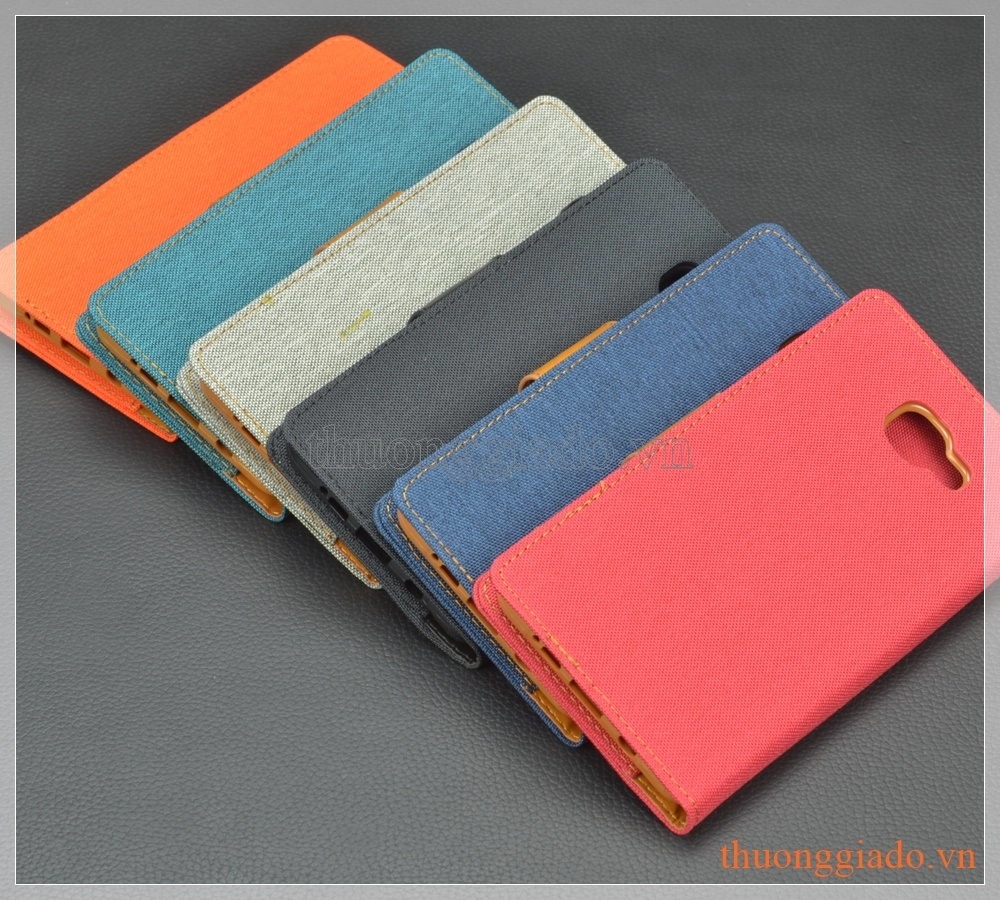 Bao da flip case Samsung Galaxy A9 Pro/ A910 & Galaxy A9/ A900 (hiệu CANVAS DIARY)