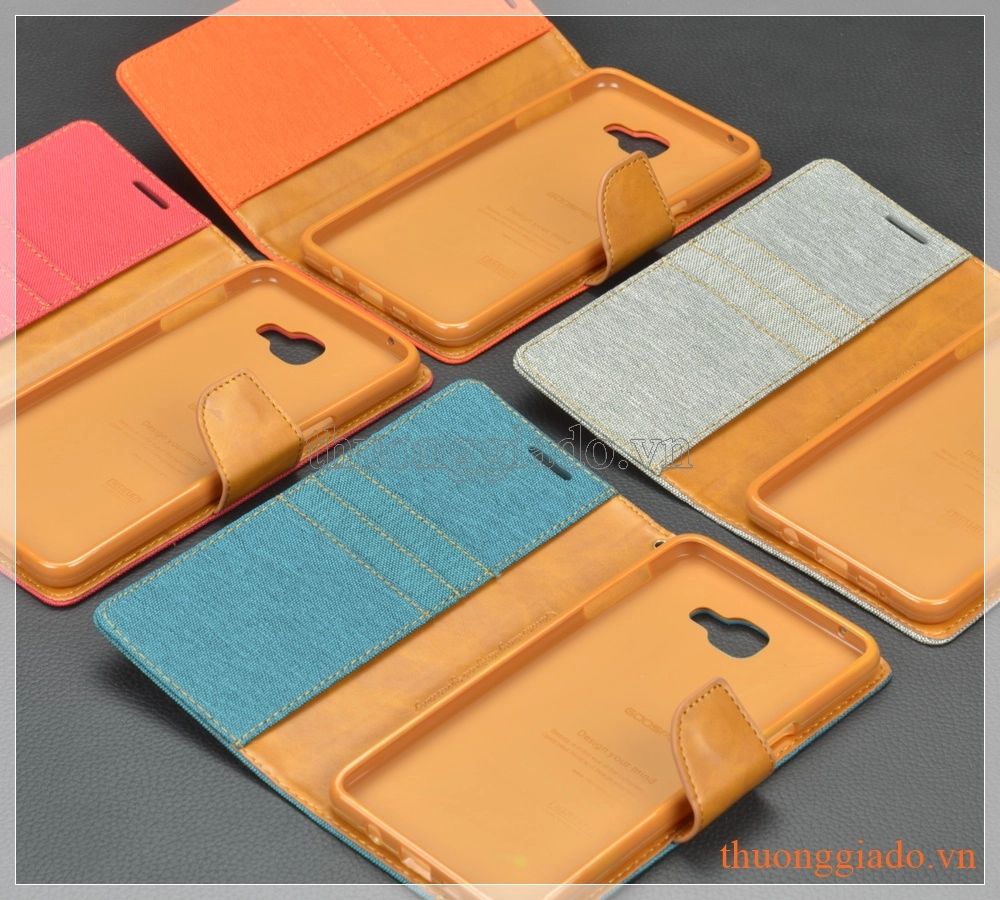 Bao da flip case Samsung Galaxy A9 Pro/ A910 & Galaxy A9/ A900 (hiệu CANVAS DIARY)