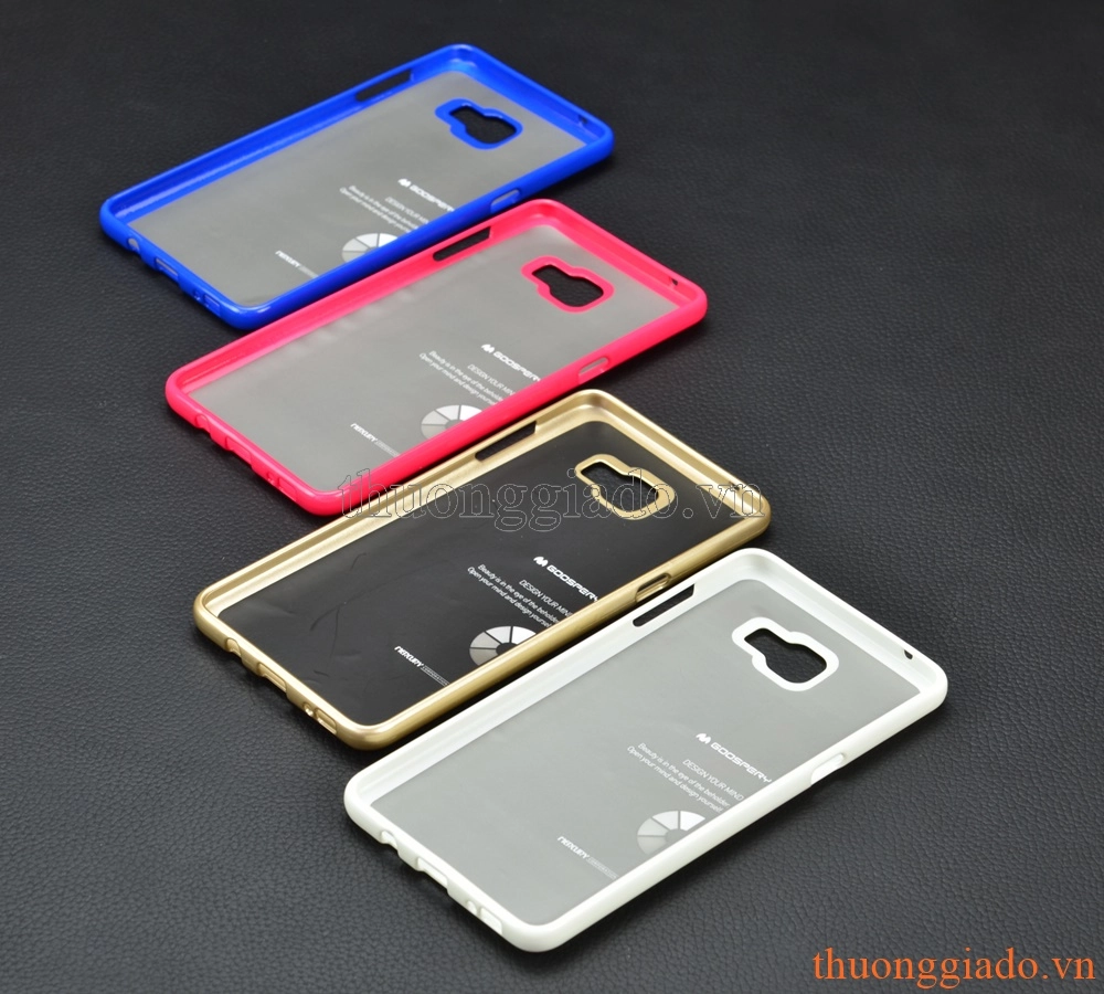 Ốp lưng silicone Samsung Galaxy C9, Galaxy C9 Pro, loại thời trang hiệu Jelly Mercury