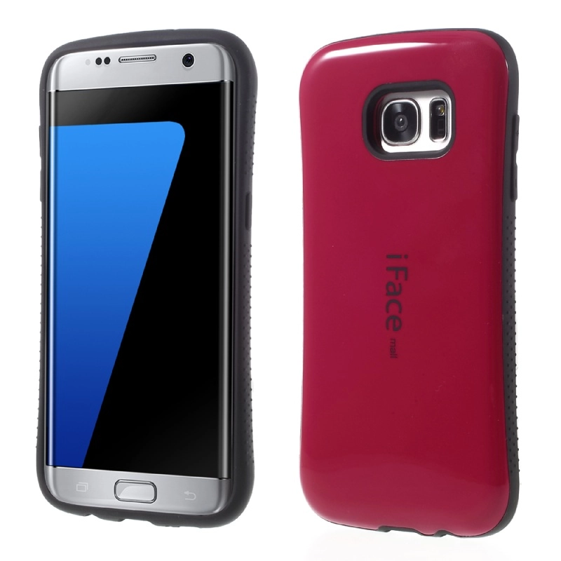 Ốp lưng Samsung Galaxy S7 Edge/ G935 hiệu IFACE MALL PC Glossy TPU Case