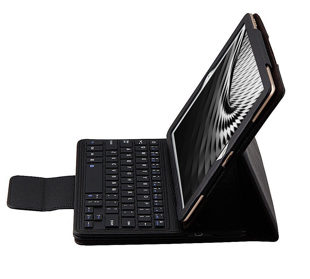 Bàn phím không dây iPad 2018 (9.7"), iPad 2017 (9.7") kèm bao da flip case Bàn phím không dây iPad 2018 (9.7"), iPad 2017 (9.7") kèm bao da flip case