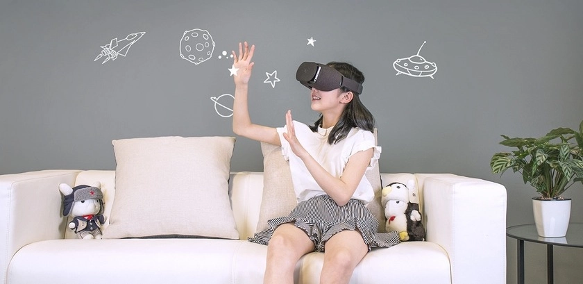 Kính thực tế ảo Xiaomi Mi VR Play 2 màu đen
