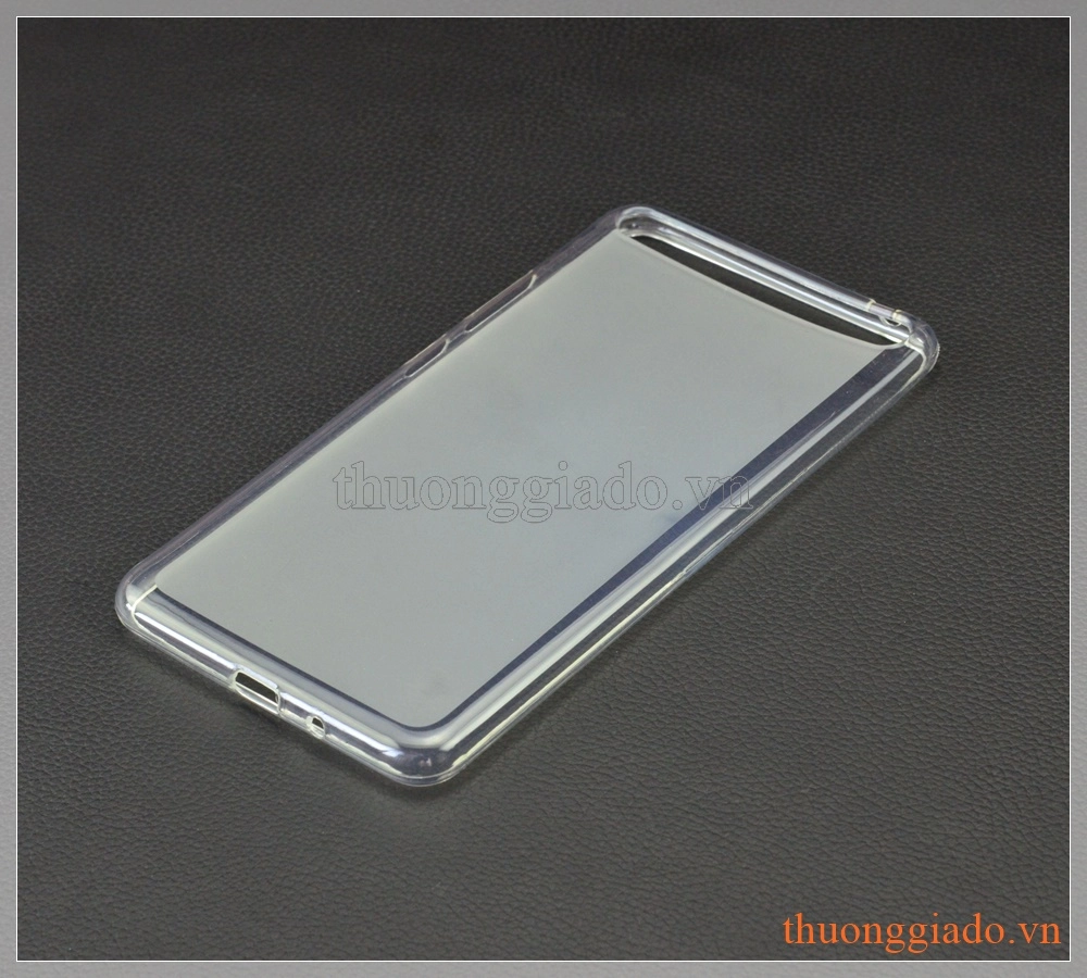Ốp lưng silicone Lenovo PB1-770N, viền trong suốt lưng mờ đục