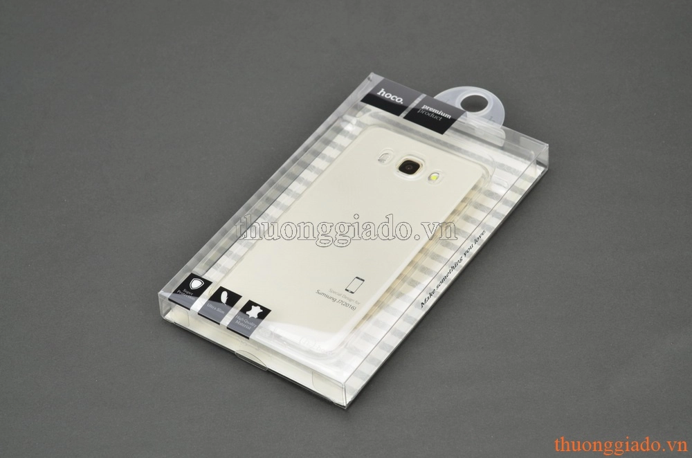 Ốp lưng Samsung Galaxy  J7 (2016), Samsung J710/ loại silicone siêu mỏng, hiệu HOCO
