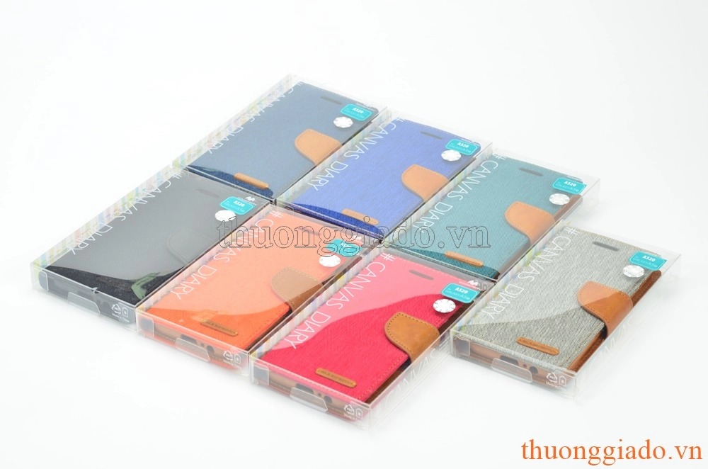 Bao da cầm tay Samsung Galaxy. A5 (2017),Samsung A520 (CANVAS DIARY)