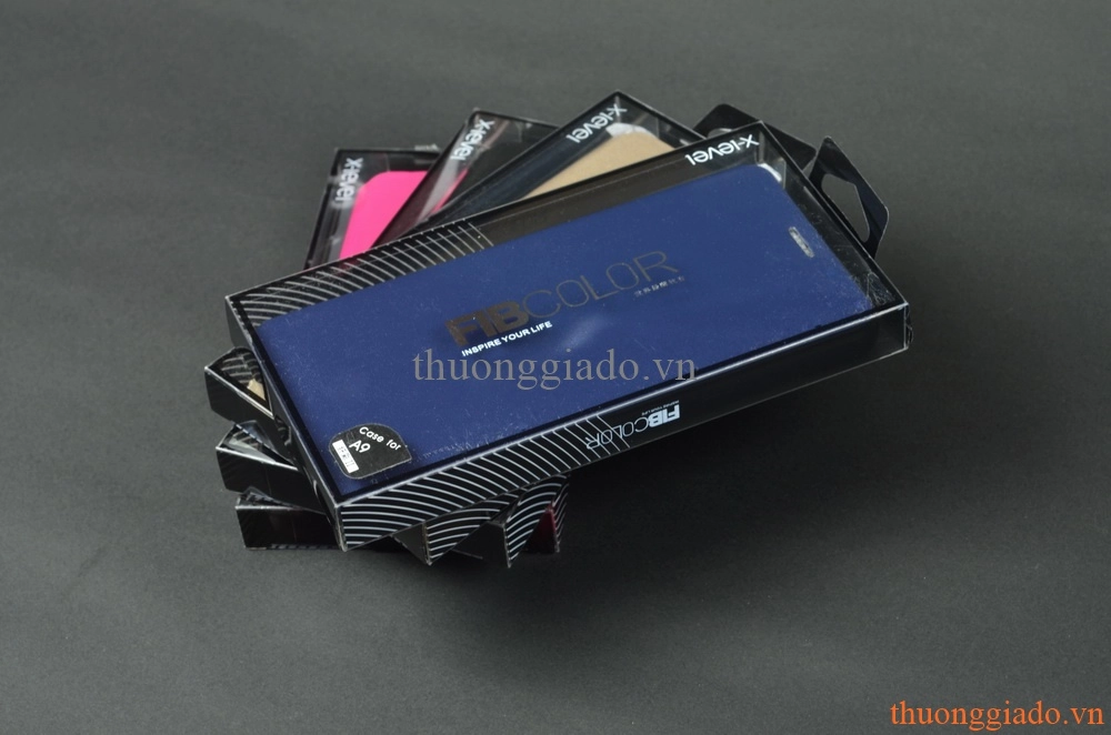 Bao Da Cầm Tay Cho Samsung Galaxy A9 (Hiệu X-Level, FIBColor) Bao Da Cầm Tay Cho Samsung Galaxy A9 (Hiệu X-Level, FIBColor)