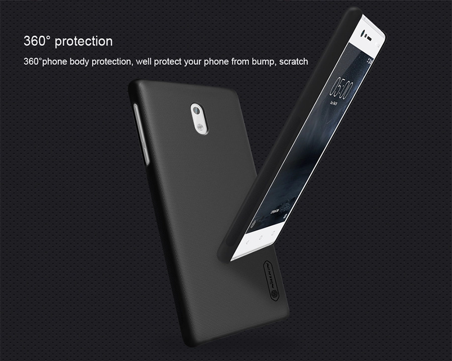 Ốp lưng sần NillKin Nokia 3 (5.0") Super Frosted Shield