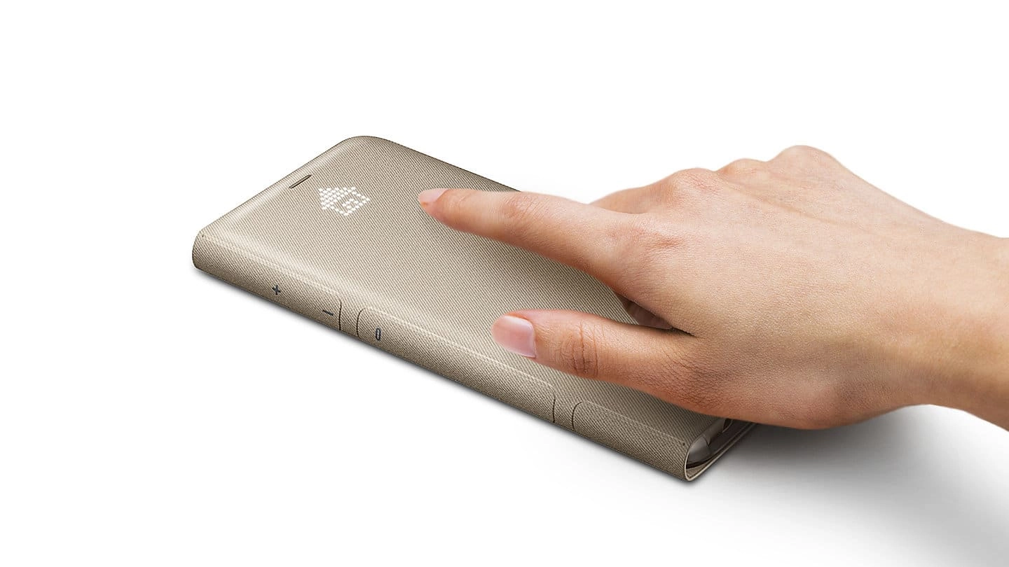 Bao da Samsung Galaxy S8+/ S8 Plus/ G955 Led View Cover chính hãng (màu đen)