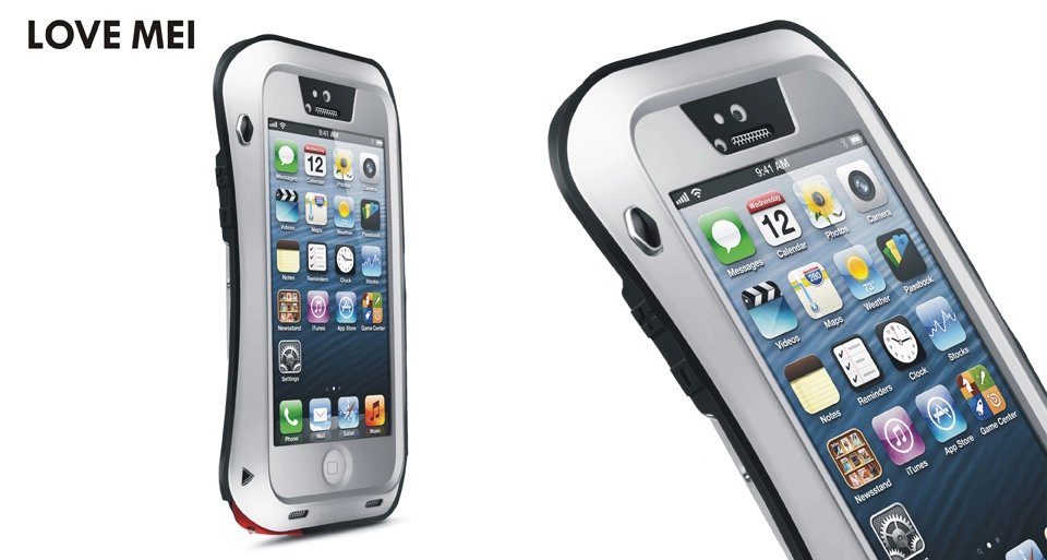 Ốp lưng chống sốc iPhone 5/ iPhone 5s/ iPhone SE, hiệu LOVEMEI POWERFUL Ốp lưng chống sốc iPhone 5/ iPhone 5s/ iPhone SE, hiệu LOVEMEI POWERFUL