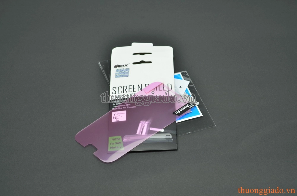 Miếng dán full màn hình Samsung Galaxy Note7, Note 7 (Hiệu Vmax)