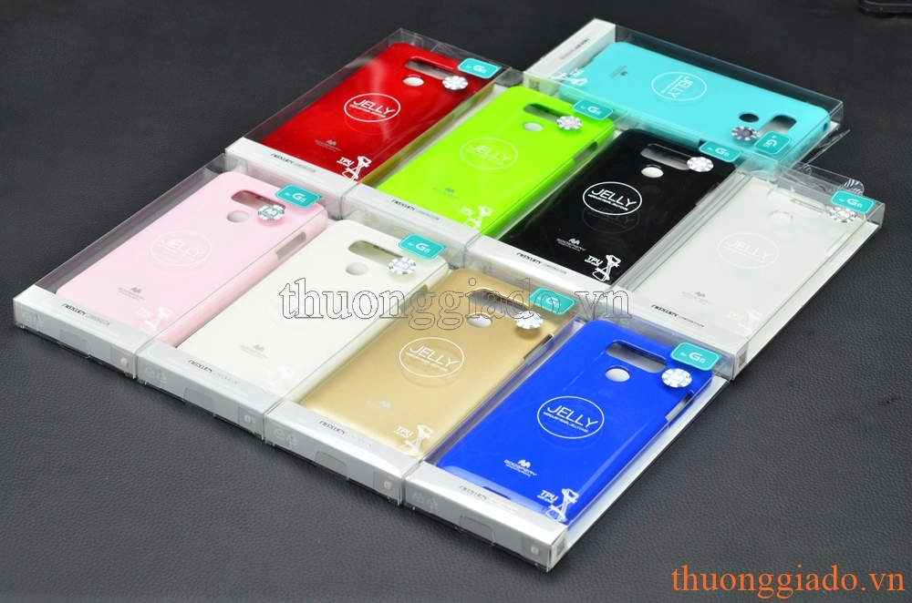 Ốp lưng silicone LG G6 (ốp thời trang hiệu Jelly Mercury)