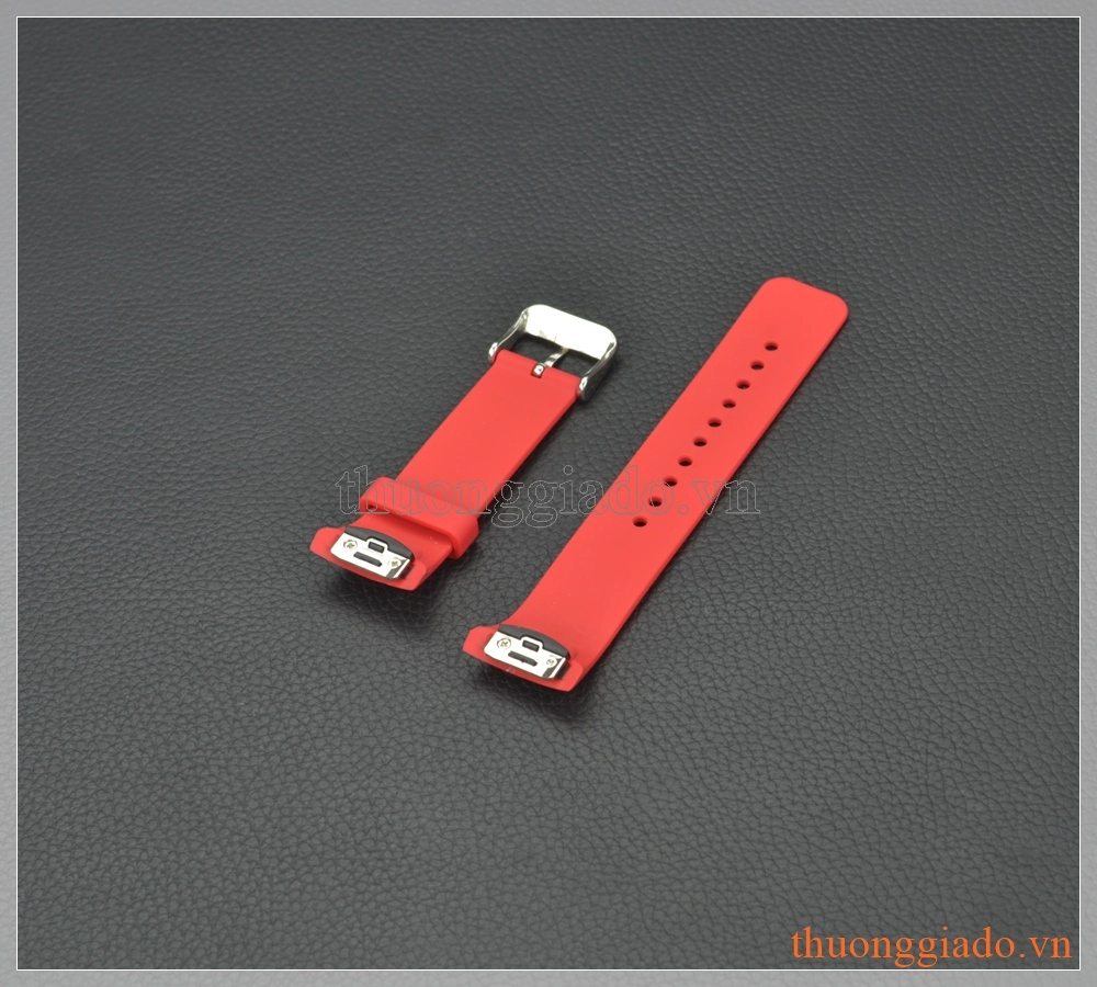 Dây đeo tay thay thế Samsung Gear S2 R720 màu đỏ (chất liệu cao su) Dây đeo tay thay thế Samsung Gear S2 R720 màu đỏ (chất liệu cao su)