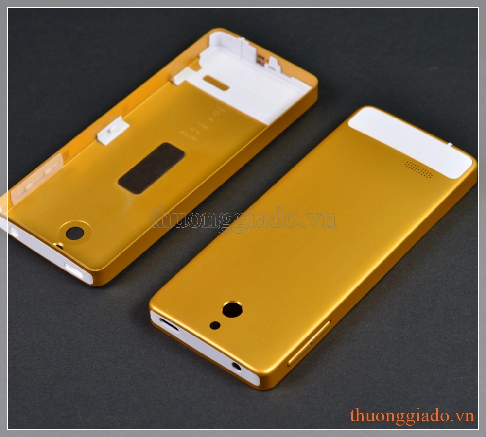 Nắp lưng Nokia Asha 515 màu vàng gold Nắp lưng Nokia Asha 515 màu vàng gold
