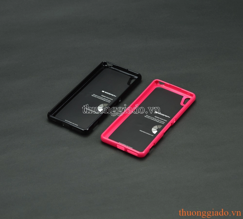 Ốp lưng silicone Sony Xperia XA (5.0"), phong cách thời trang, hiệu JELLY- MERCURY