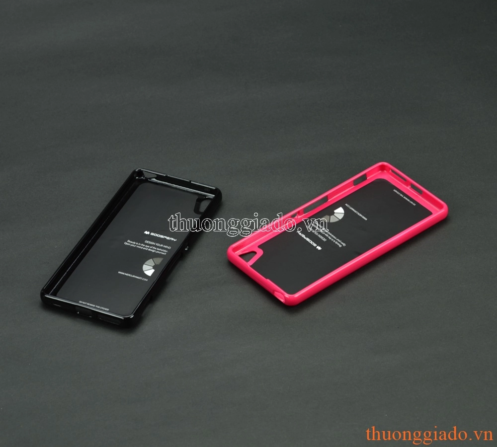 Ốp lưng silicone Sony Xperia XA (5.0"), phong cách thời trang, hiệu JELLY- MERCURY