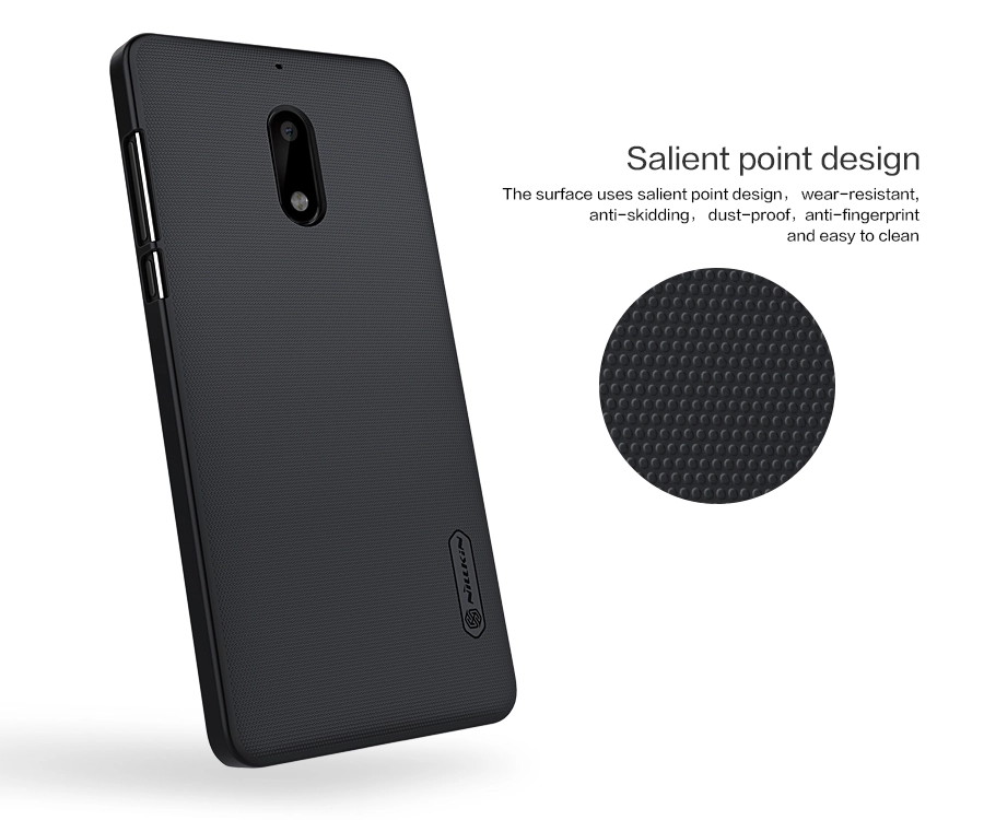Ốp lưng sần NillKin Nokia 6 (5.5") Super Frosted Shield