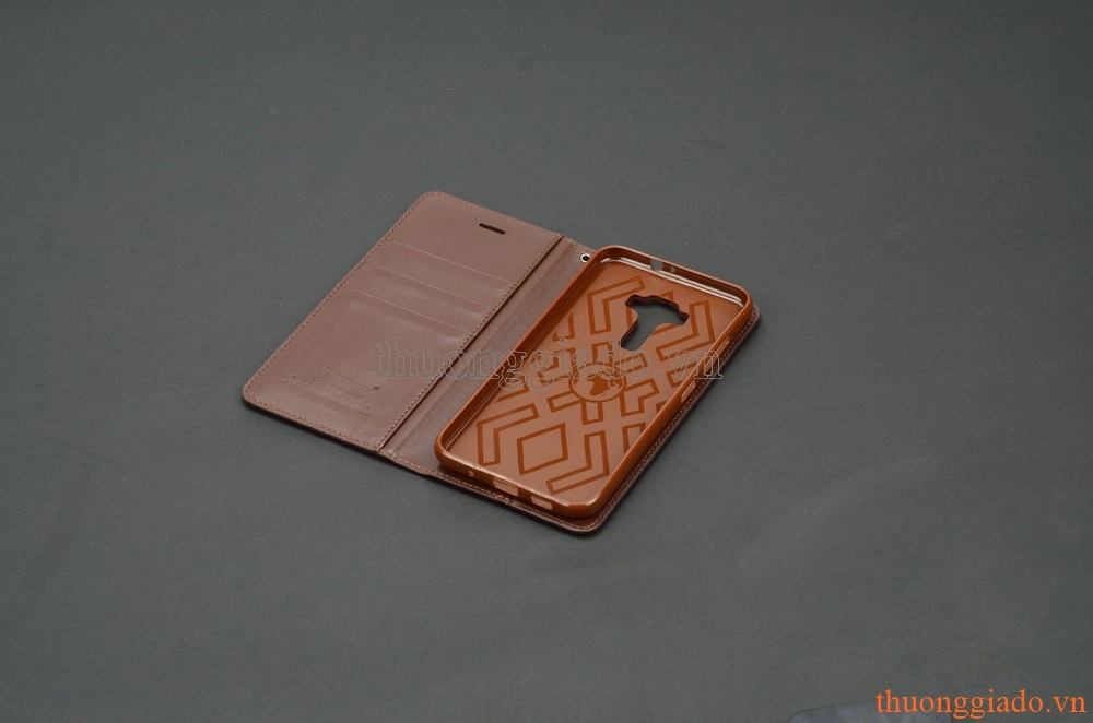 Bao da cầm tay Asus Zenfone 3 (5.2") ZE520KL, Hiệu HANMAN CANVAS DIARY