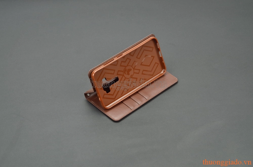 Bao da cầm tay Asus Zenfone 3 (5.2") ZE520KL, Hiệu HANMAN CANVAS DIARY